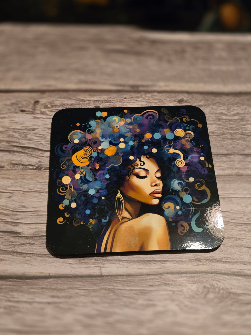 Bubble Woman Coaster Set