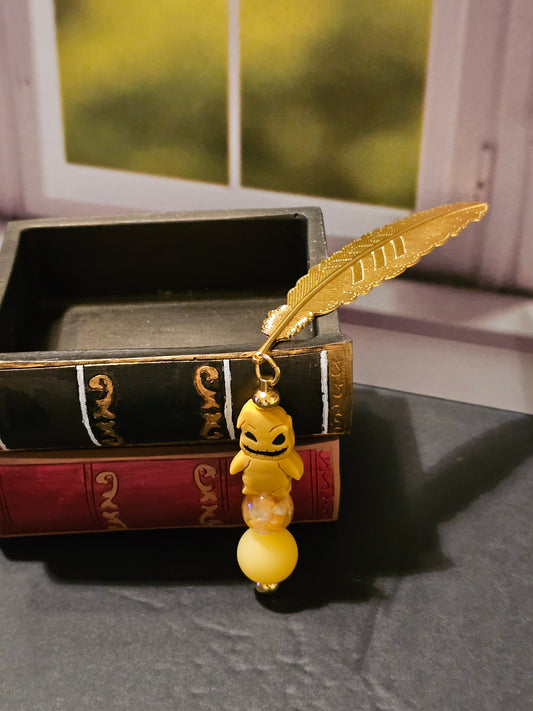 Feather bookmark