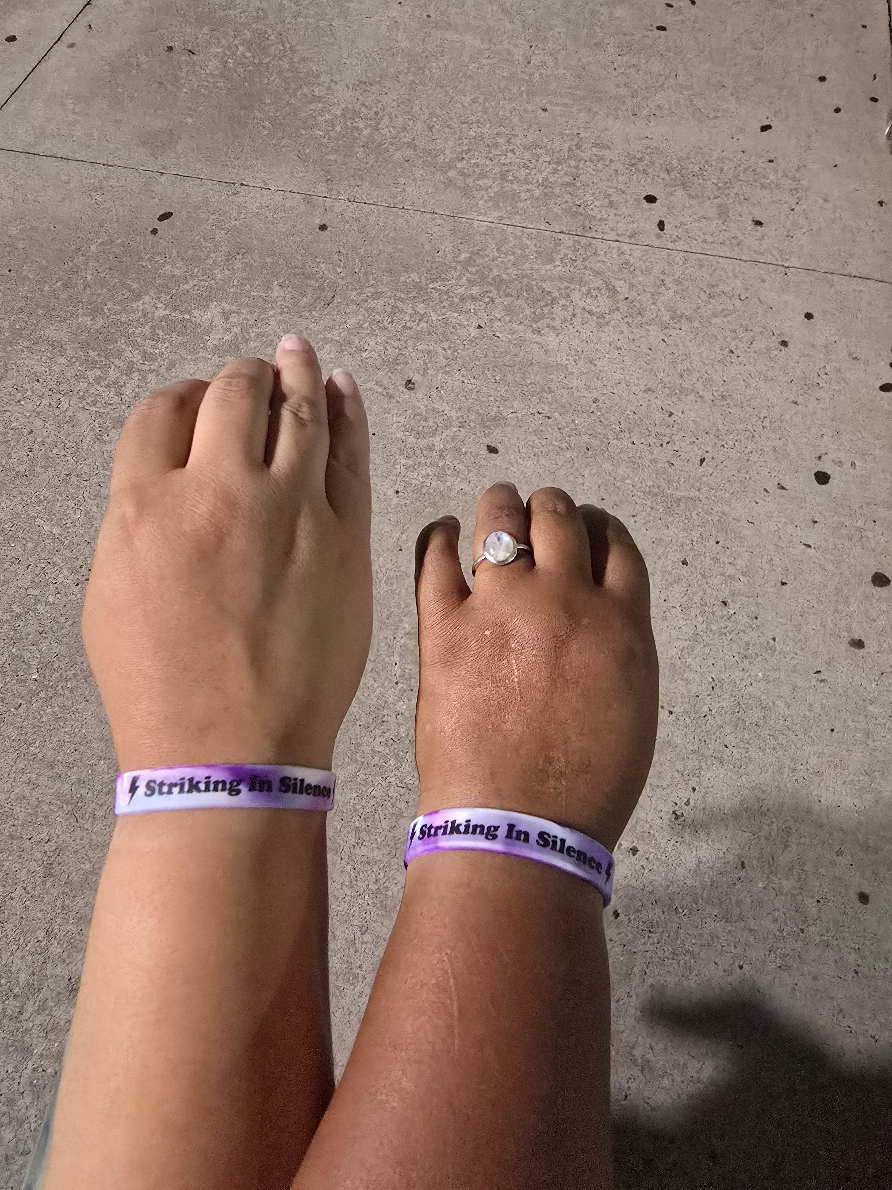 Striking In Silence Wristband