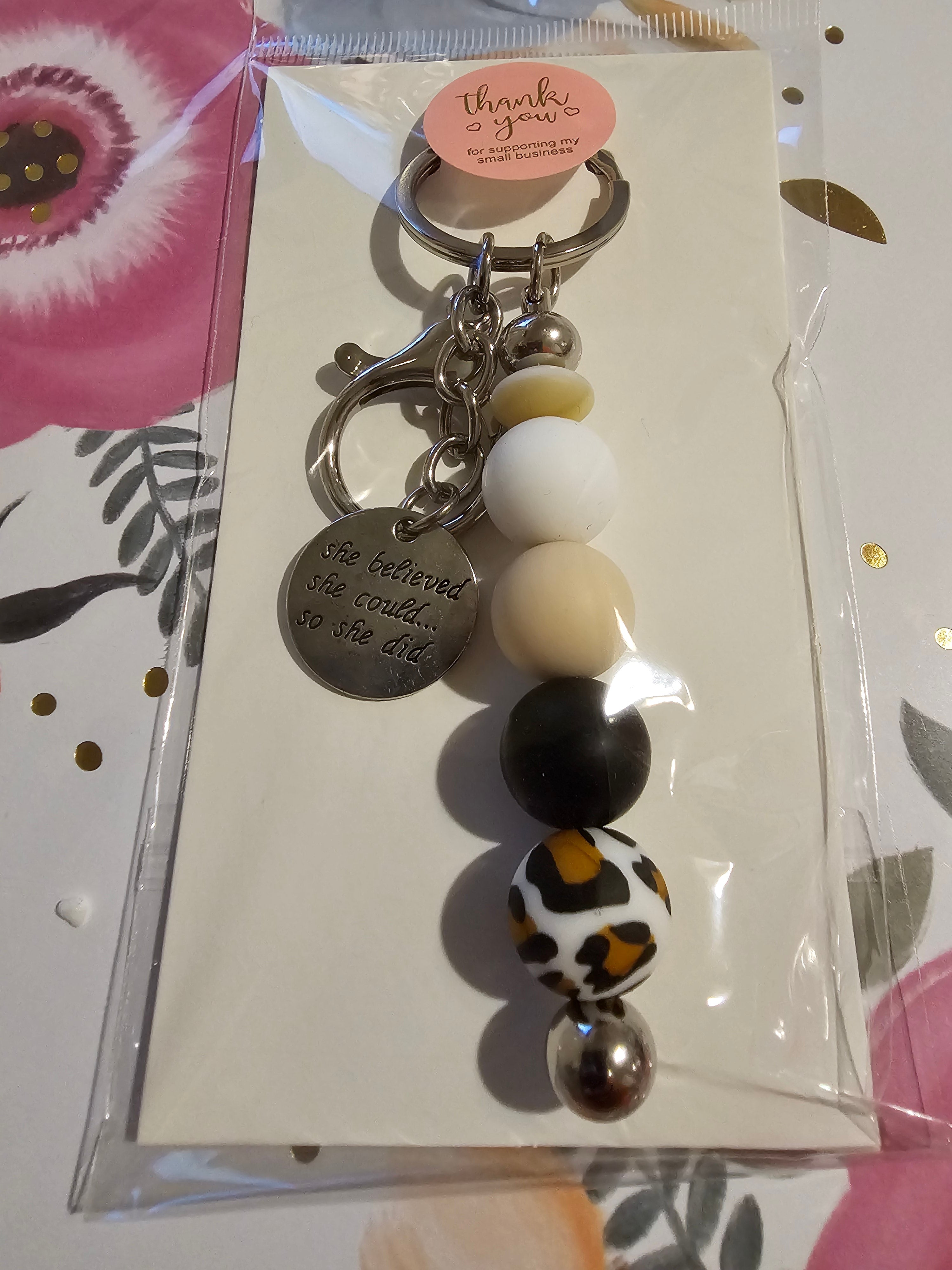 Beaded Keychain
