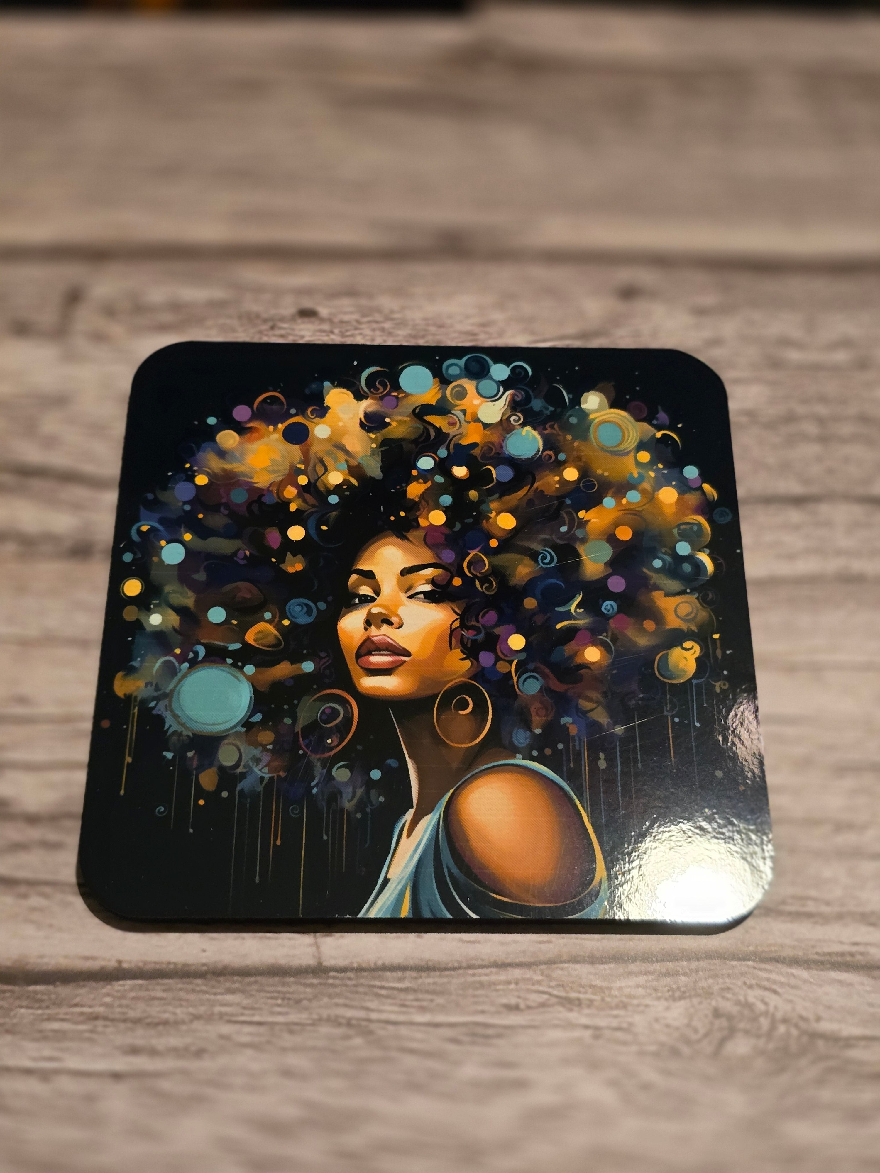Bubble Woman Coaster Set