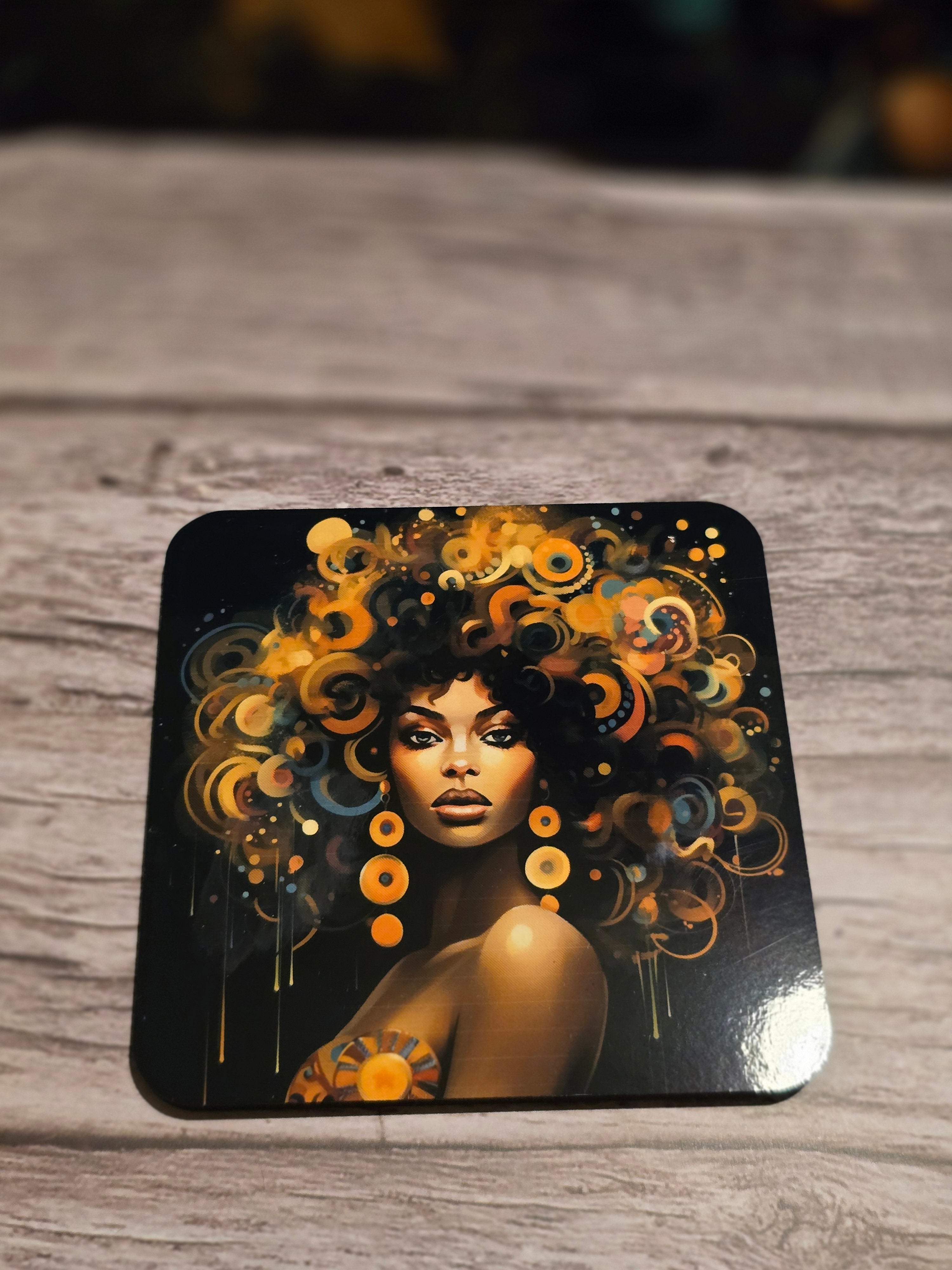 Bubble Woman Coaster Set