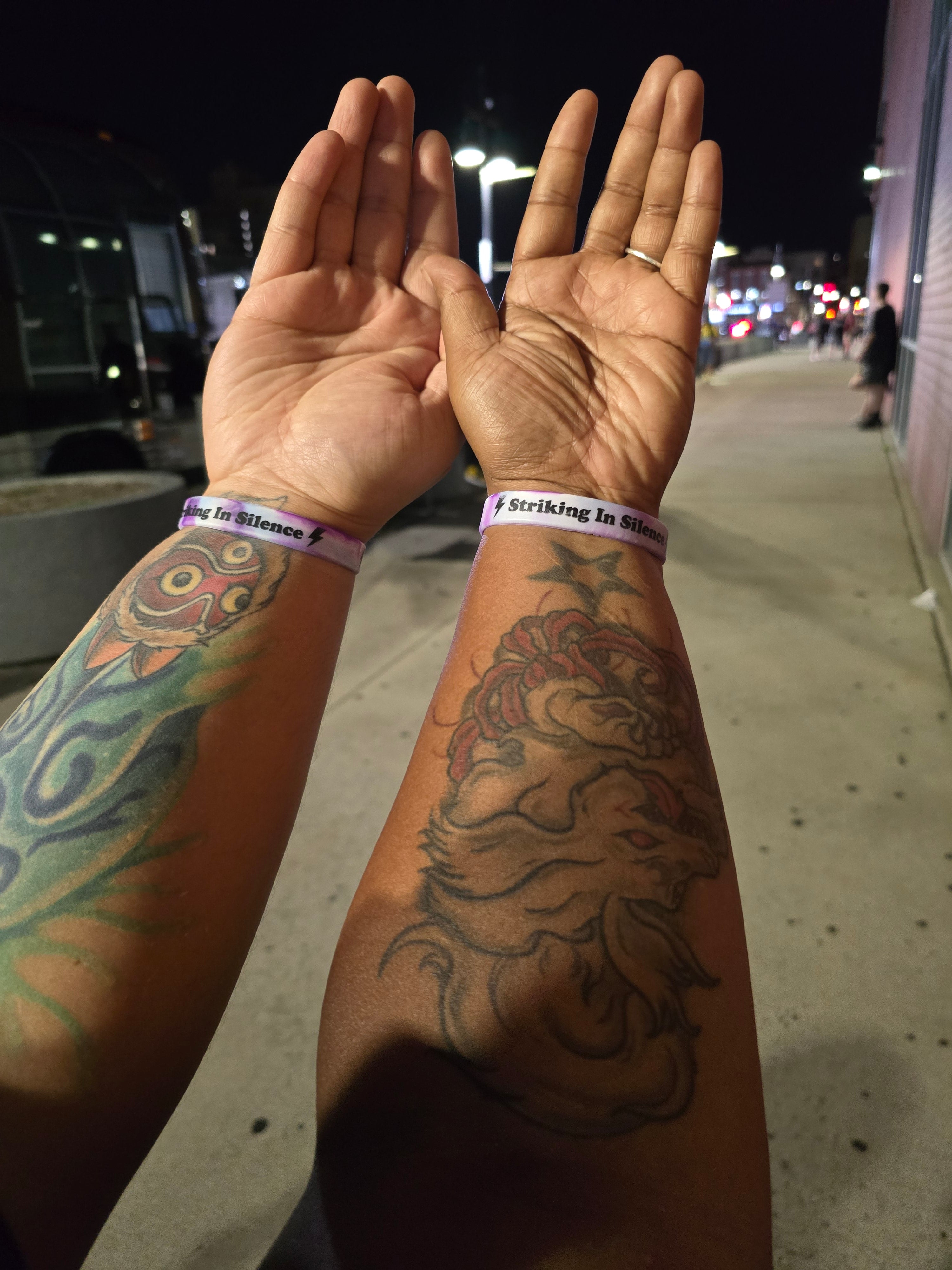 Striking In Silence Wristband