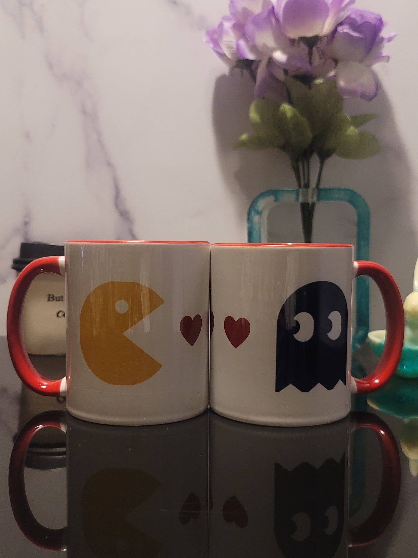 Retro Video Game Couple Mug